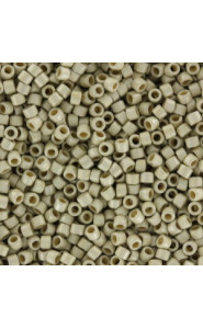 Miyuki delica Beads 11/0 - Duracoat galvanized matted silver DB-1831F